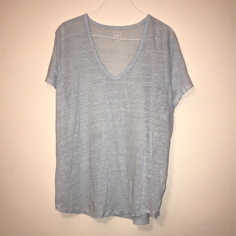 Relaxed Fit Ice Blue Tee